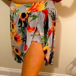 Shorts with Cover and floral